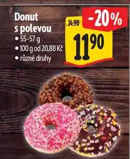 Albert Donut s polevou nabídka