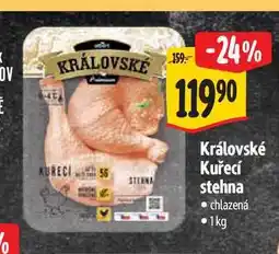 Albert Královské Kuřecí stehna chlazená nabídka