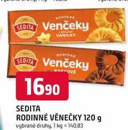 Trefa SEDITA RODINNÉ VĚNEČKY nabídka