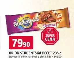 Trefa ORION STUDENTSKÁ PEČEŤ 235 g Slavnostní edice nabídka