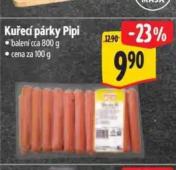 Albert Kuřecí párky Pipi nabídka