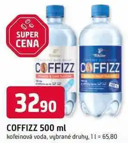 Trefa COFFIZZ 500 ml kofeinová voda, vybrané druhy nabídka