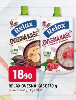 Trefa RELAX OVESNÁ KAŠE nabídka
