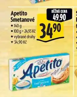 Albert Apetito Smetanové nabídka