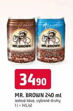 Trefa Mr. Brown Ledová káva nabídka