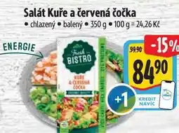Albert Salát Kuře a červená čočka nabídka