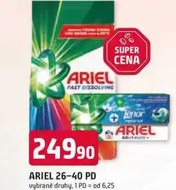 Trefa ARIEL 26-40 PD vybrané druhy nabídka