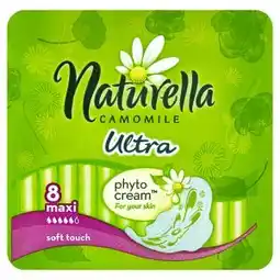 Trefa Naturella Camomile Ultra maxi hygienické vložky s jemnou vůní 8 ks nabídka
