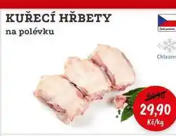 RABBIT řeznictví KUŘECÍ HŘBETY na polévku nabídka
