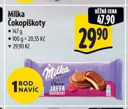 Albert Milka Čokopiškoty nabídka