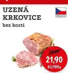 RABBIT řeznictví UZENÁ KRKOVICE bez kosti nabídka