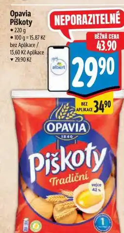 Albert Opavia Piškoty nabídka