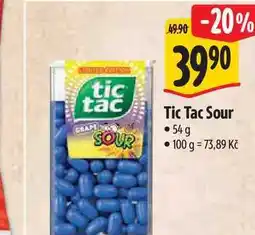 Albert Tic Tac Sour nabídka