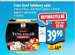 Albert Franz Josef Tuňákový salát nabídka