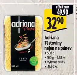 Albert Adriana Těstoviny nejen na pánev nabídka