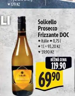 Albert Solicello Prosecco Frizzante DOC nabídka