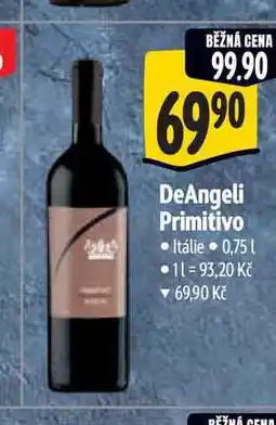Albert DeAngeli Primitivo nabídka