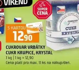 Terno CUKROVAR VRBÁTKY CUKR KRUPICE, KRYSTAL nabídka
