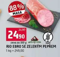 Terno RIO EBRO SE ZELENÝM PEPŘEM nabídka