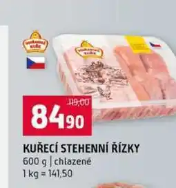 Terno KUŘECÍ STEHENNÍ ŘÍZKY 600 g chlazené nabídka