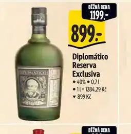 Albert Diplomático Reserva Exclusiva 40% nabídka