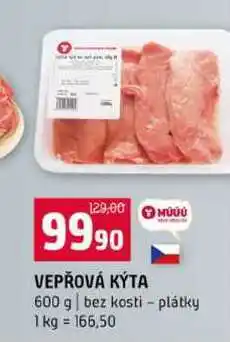 Terno VEPŘOVÁ KÝTA 600 g bez kosti plátky nabídka