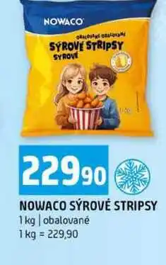 Terno NOWACO SÝROVÉ STRIPSY 1 kg obalované nabídka