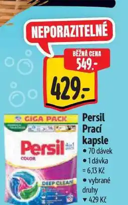 Albert Persil Prací kapsle 70 dávek nabídka