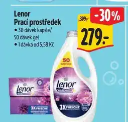 Albert Lenor Prací prostředek 38 dávek kapsle/ 50 dávek gel nabídka