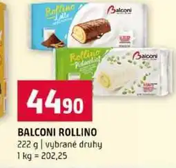 Terno BALCONI ROLLINO 222 g vybrané druhy nabídka