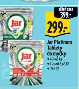Albert Jar Platinum Tablety do myčky 40-45 ks nabídka