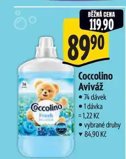Albert Coccolino Aviváž 74 dávek nabídka