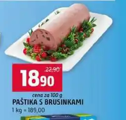 Terno PAŠTIKA S BRUSINKAMI nabídka