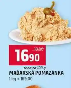 Terno MAĎARSKÁ POMAZÁNKA nabídka