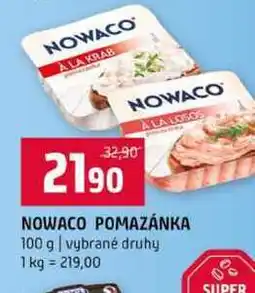 Terno NOWACO POMAZÁNKA 100 g vybrané druhy nabídka