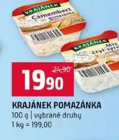 Terno KRAJÁNEK POMAZÁNKA 100 g vybrané druhy nabídka