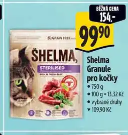 Albert Shelma Granule pro kočky nabídka