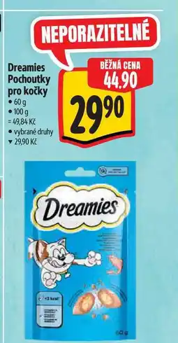 Albert Dreamies Pochoutky pro kočky nabídka