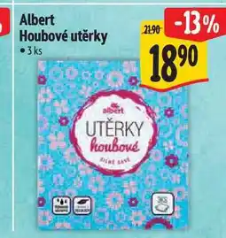Albert Albert Houbové utěrky 3 ks nabídka