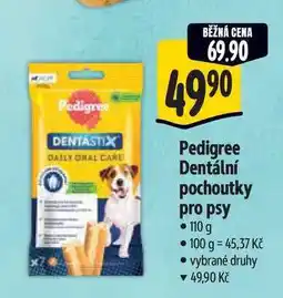 Albert Pedigree Dentální pochoutky pro psy nabídka