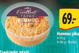 Albert Hummus pikantní nabídka