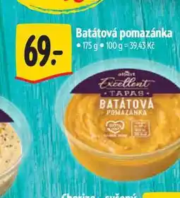 Albert Batátová pomazánka nabídka