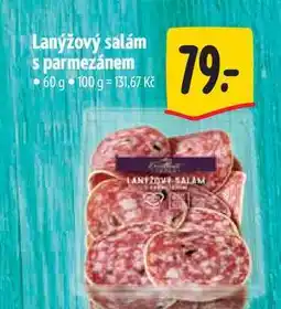 Albert Lanýžový salám s parmezánem nabídka