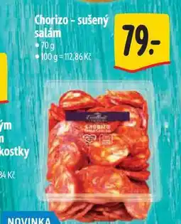 Albert Chorizo - sušený salám nabídka