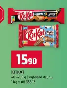 Terno KITKAT COOKIE DOUGH 40-41,5 g vybrané druhy nabídka