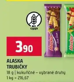 Terno ALASKA TRUBIČKY 18 g kukuřičné vybrané druhy nabídka