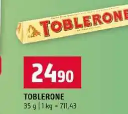Terno TOBLERONE nabídka