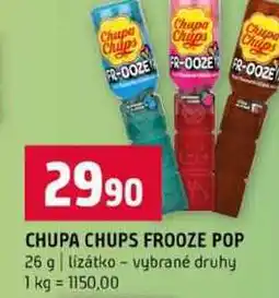 Terno CHUPA CHUPS FROOZE POP 26 g lízátko vybrané druhy nabídka