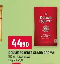 Terno DOUWE EGBERTS GRAND AROMA 100 g káva mletá nabídka