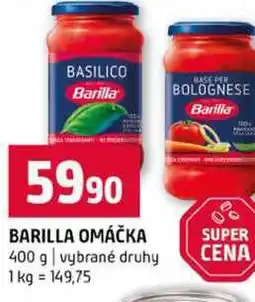 Terno BARILLA OMÁČKA 400 g vybrané druhy nabídka